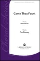 Come, Thou Fount of Every Blessing SATB choral sheet music cover